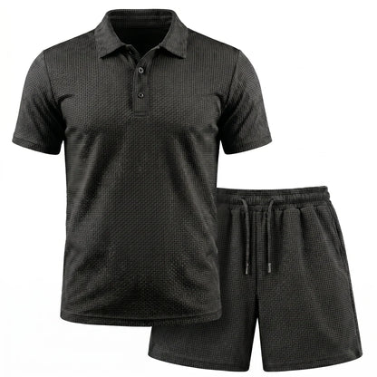 Set – Men’s Ultra Comfortable Shorts and Polo Shirt