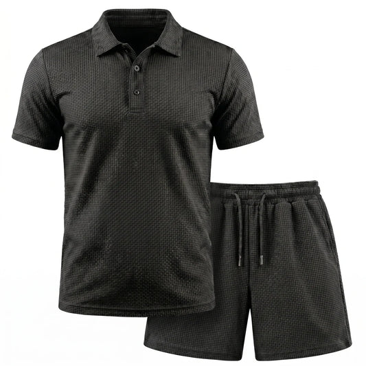Set – Men’s Ultra Comfortable Shorts and Polo Shirt