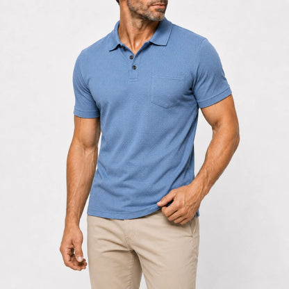 Men's Ultra Comfortable Pocket Polo Shirt