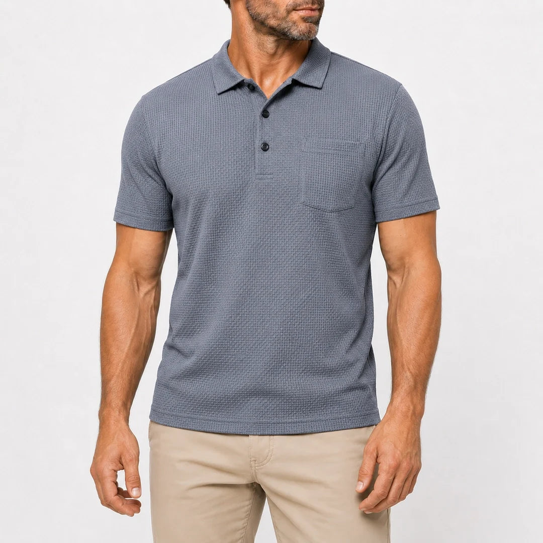 Men's Ultra Comfortable Pocket Polo Shirt