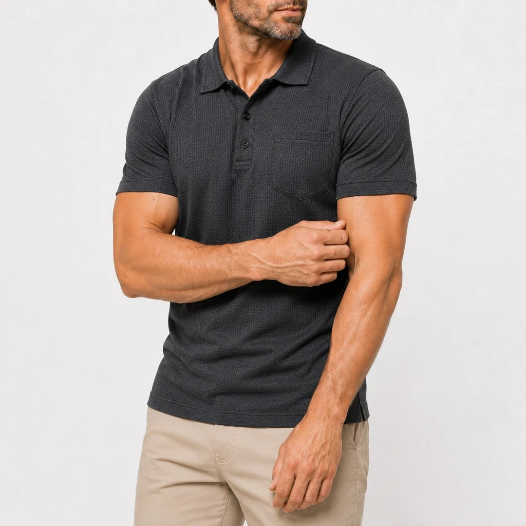 Men's Ultra Comfortable Pocket Polo Shirt