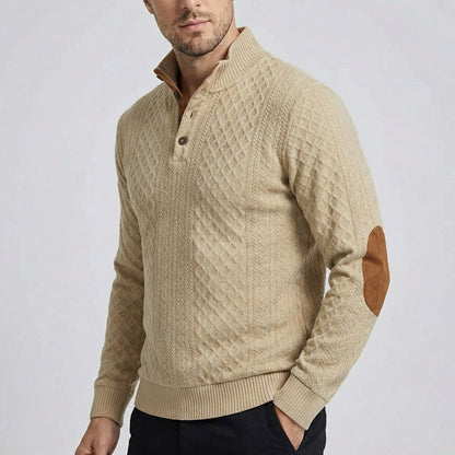 Crown - Men's Classic High Collar Pullover
