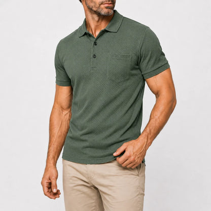 Men's Ultra Comfortable Pocket Polo Shirt
