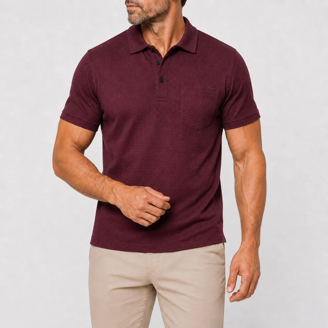 Men's Ultra Comfortable Pocket Polo Shirt