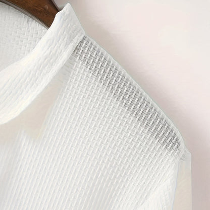 Men's Ultra Comfortable Long Sleeve Polo Shirt