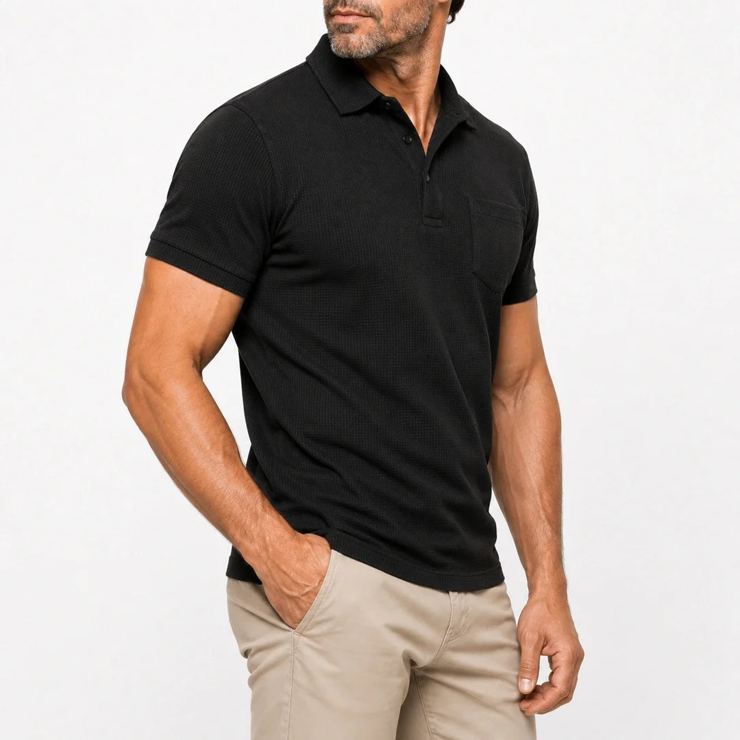 Men's Ultra Comfortable Pocket Polo Shirt