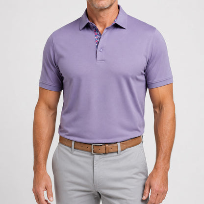 Hudson - Men's Ultra Comfortable Polo Shirt